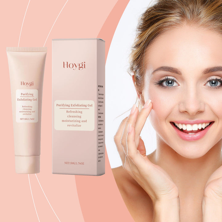 Facial Exfoliating Gel for Gentle Daily Skin Renewal
