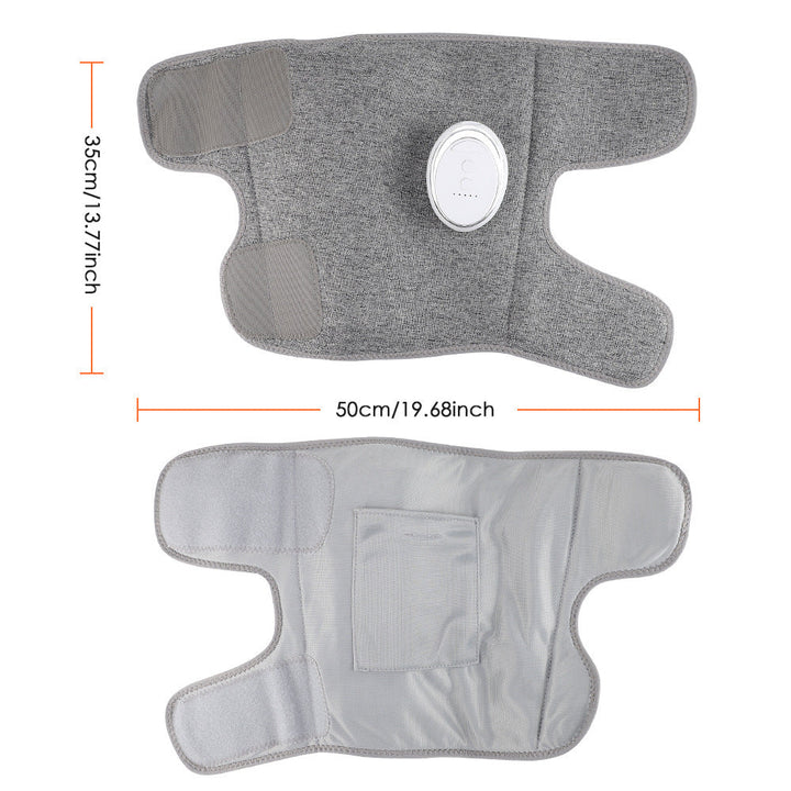 Leg Air Compression Massager — Dual Airbag Squeeze & Heat