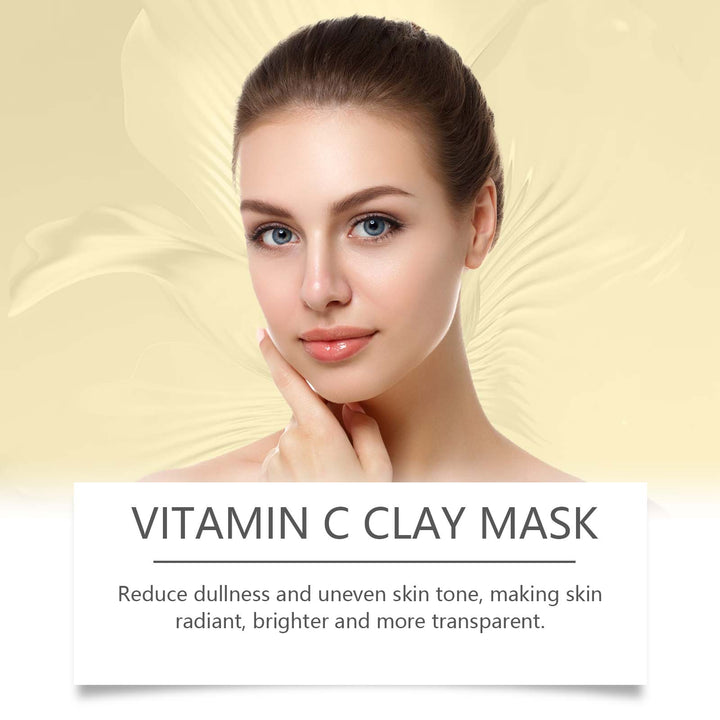 Turmeric Vitamin C Clay Mask for Brighter, Softer Skin
