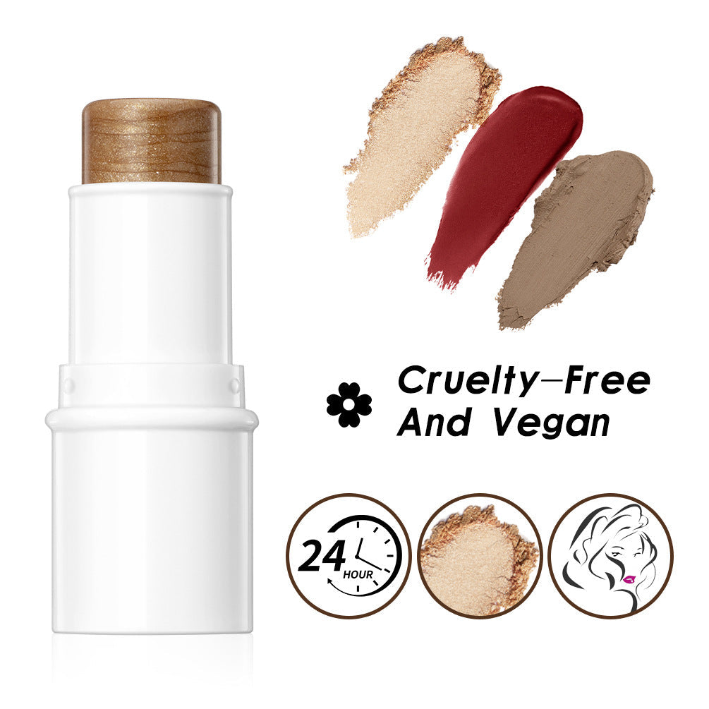 Multifunctional Makeup Stick for Blush, Lips & Glow