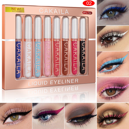 Colorful Liquid Eyeliner Set for Graphic Eye Looks