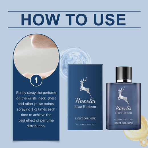 Blue Cologne Light Fresh Everyday Signature Fragrance Spray