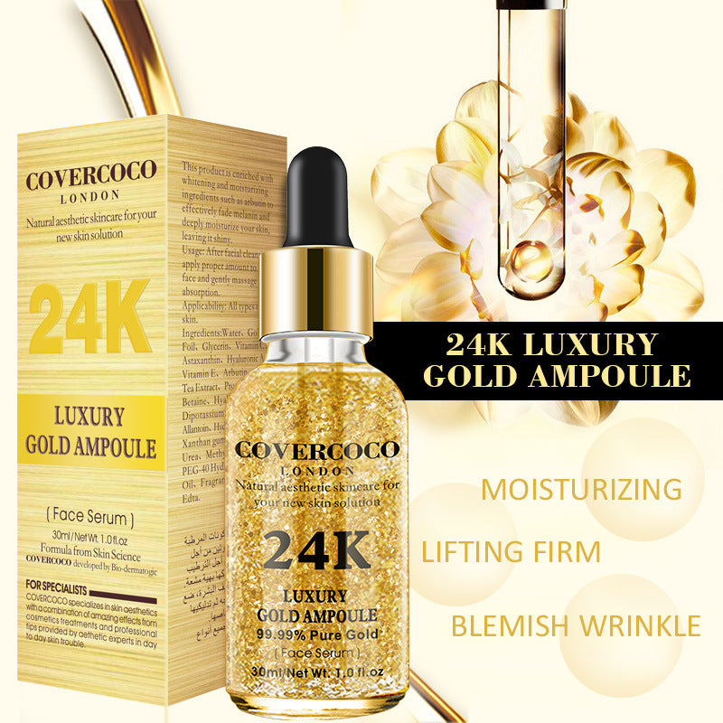 24K Gold Face Serum for Brighter, Firm-Looking Skin