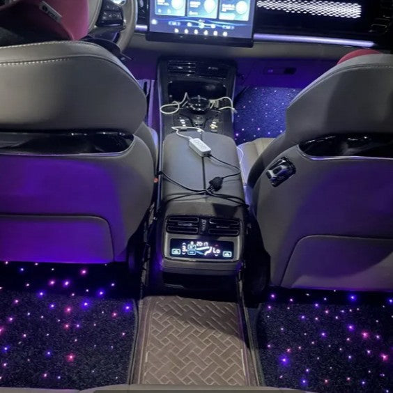 Starlight Fiber Optic Mats — Your Car, Now a Luxury Lounge