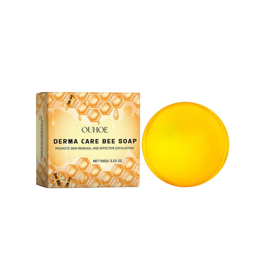Bee Soap Bar for Exfoliation & Skin Renewal