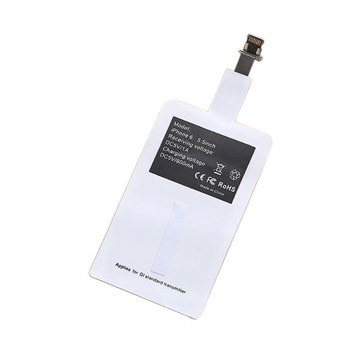 Qi Wireless Charger Receiver — Upgrade Any Phone