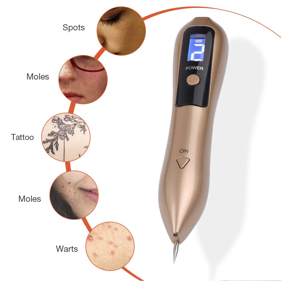 9-Level LCD Plasma Pen for Targeted Cosmetic Spot Care