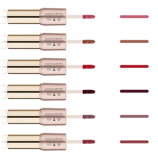 2-in-1 Matte Lipstick Duo for Versatile Everyday Looks