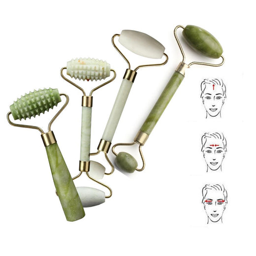 Double-Head Jade Face Roller for Soothing Massage