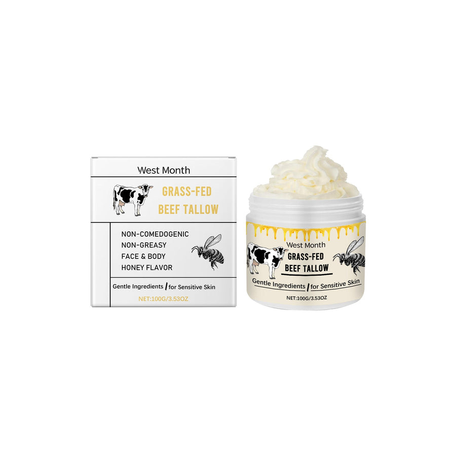 Whipped Tallow Moisturizer for Sensitive Skin, Non-Greasy
