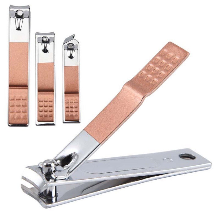 Rose Gold Manicure Set — 16-Piece Nail Kit for Salon