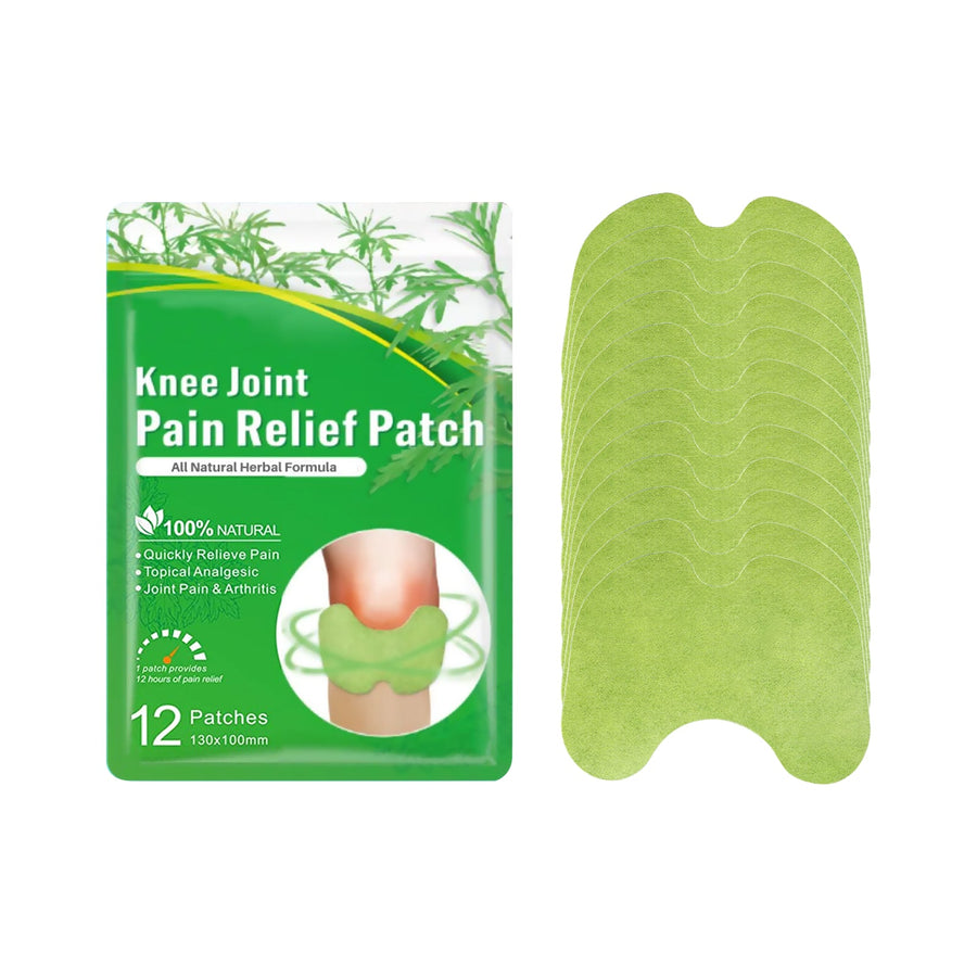 Knee Pain Relief Patches — 12-Hour Herbal Joint Relief