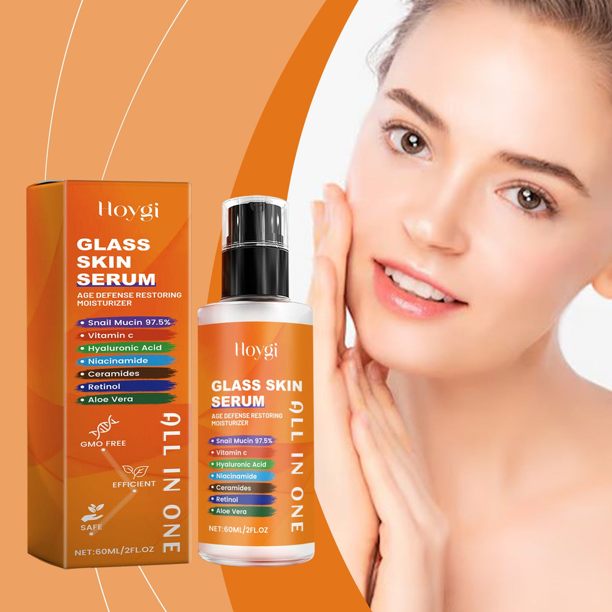 Snail Mucin Essence 97.5% Anti-Aging Face Serum