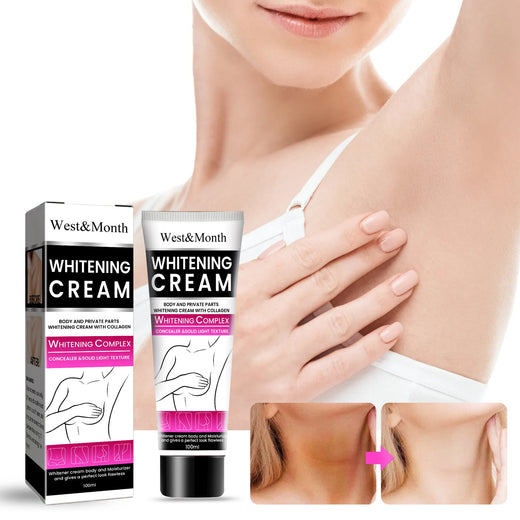 West&Month Whitening Cream for Dark Underarms & Body