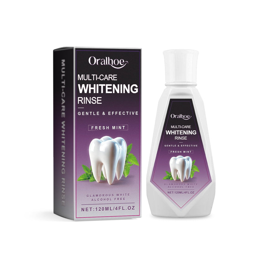 Alcohol-Free Whitening Mouthwash — Gentle Daily Rinse