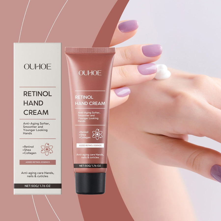 Retinol Hand Cream for Wrinkles, Age Spots & Dry Skin