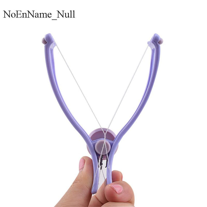 Spring Facial Hair Remover Threading Tool — Pain-Free Peach