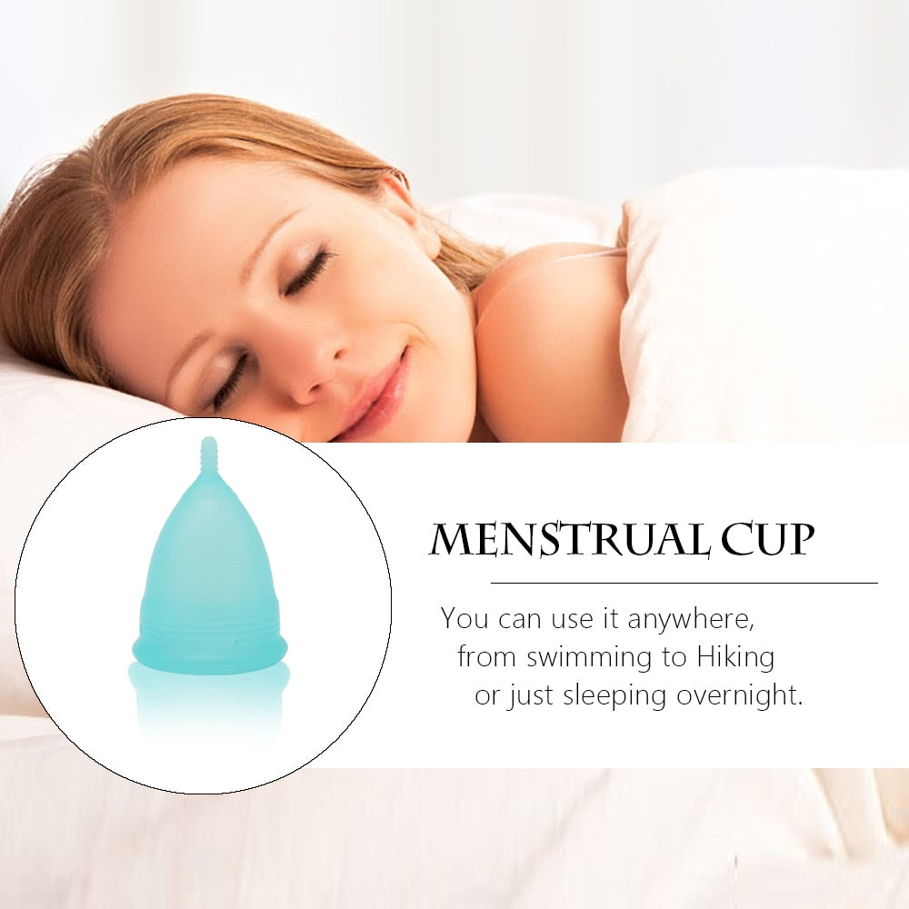Silicone Menstrual Cup — 12‑Hour Comfort & Freedom