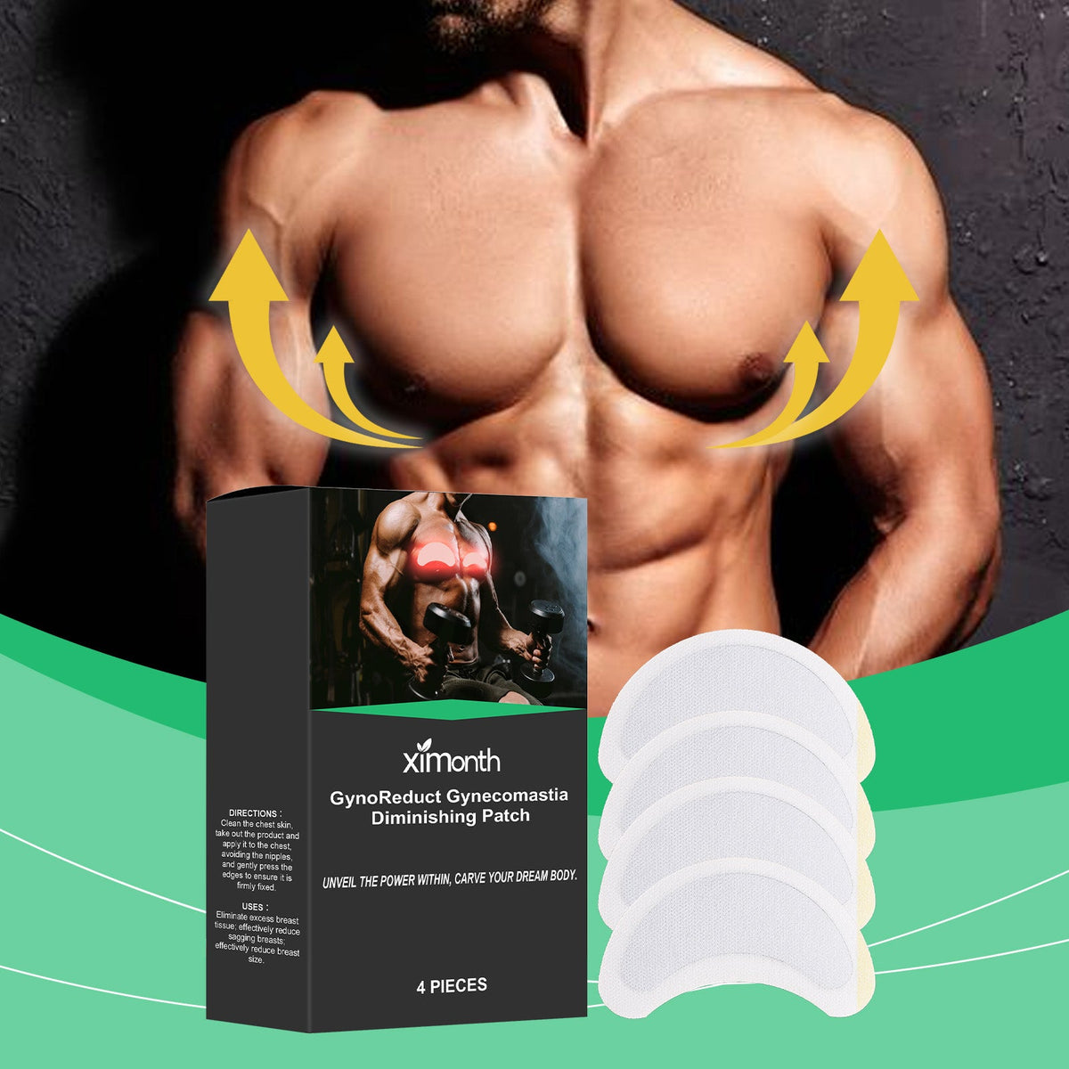 Men's Chest Firming Patches for a Sculpted Look