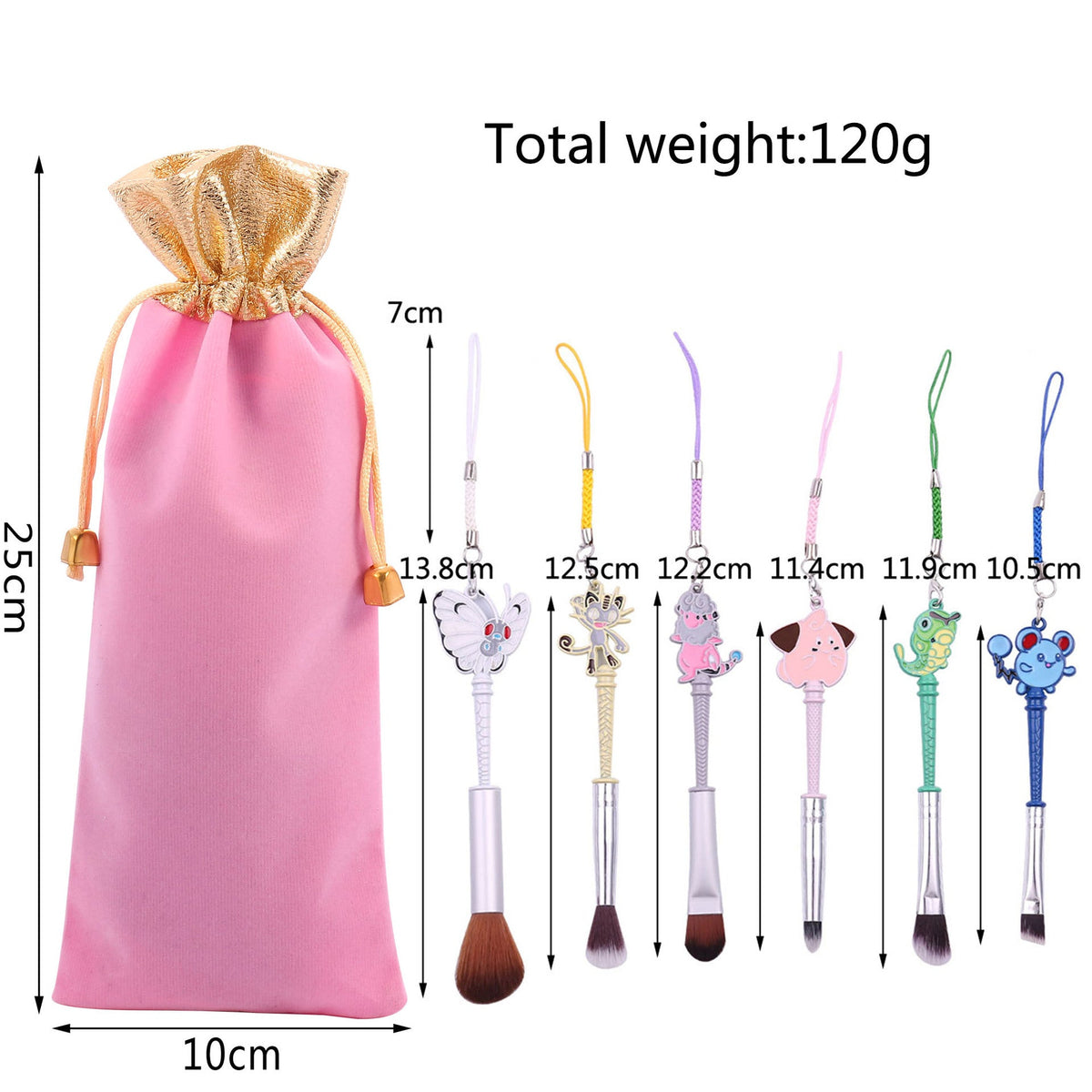 Pokémon Makeup Brush Set — Gotta Blend 'Em All!