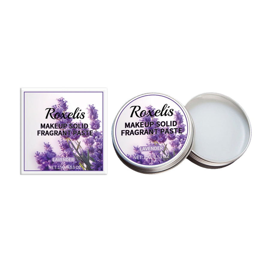 Solid Lavender Fragrance Balm for Natural Portable Calm