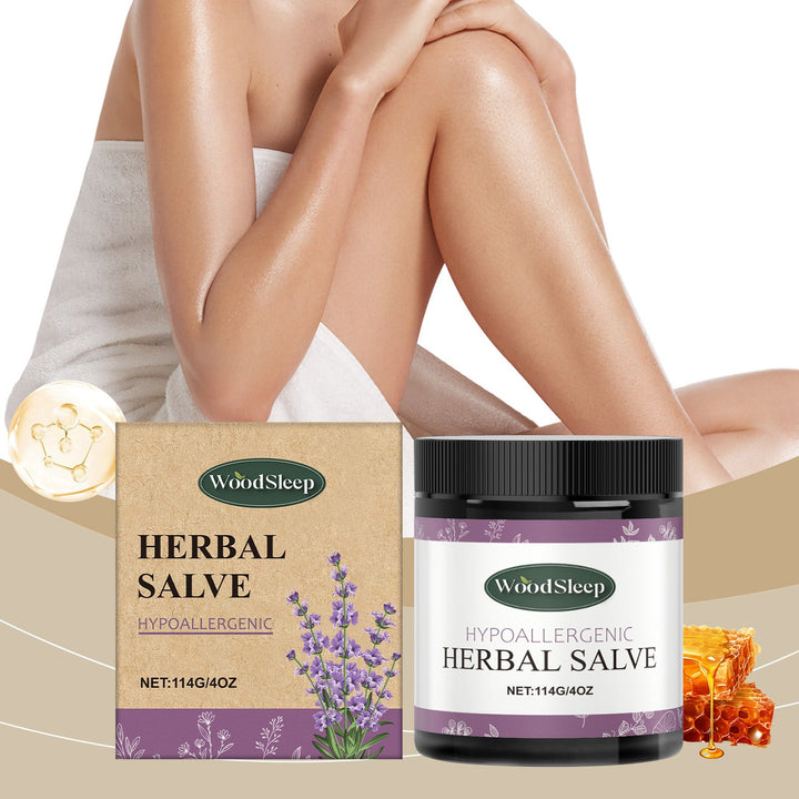 WoodSleep Herbal Balm for Dry Skin, Scrapes and Bites