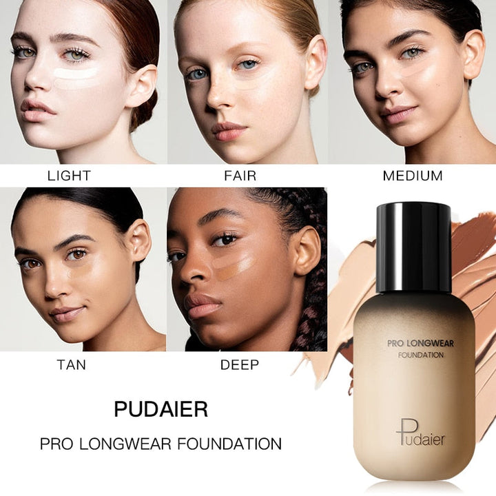 Liquid Foundation for Longwear, Even-Looking Coverage