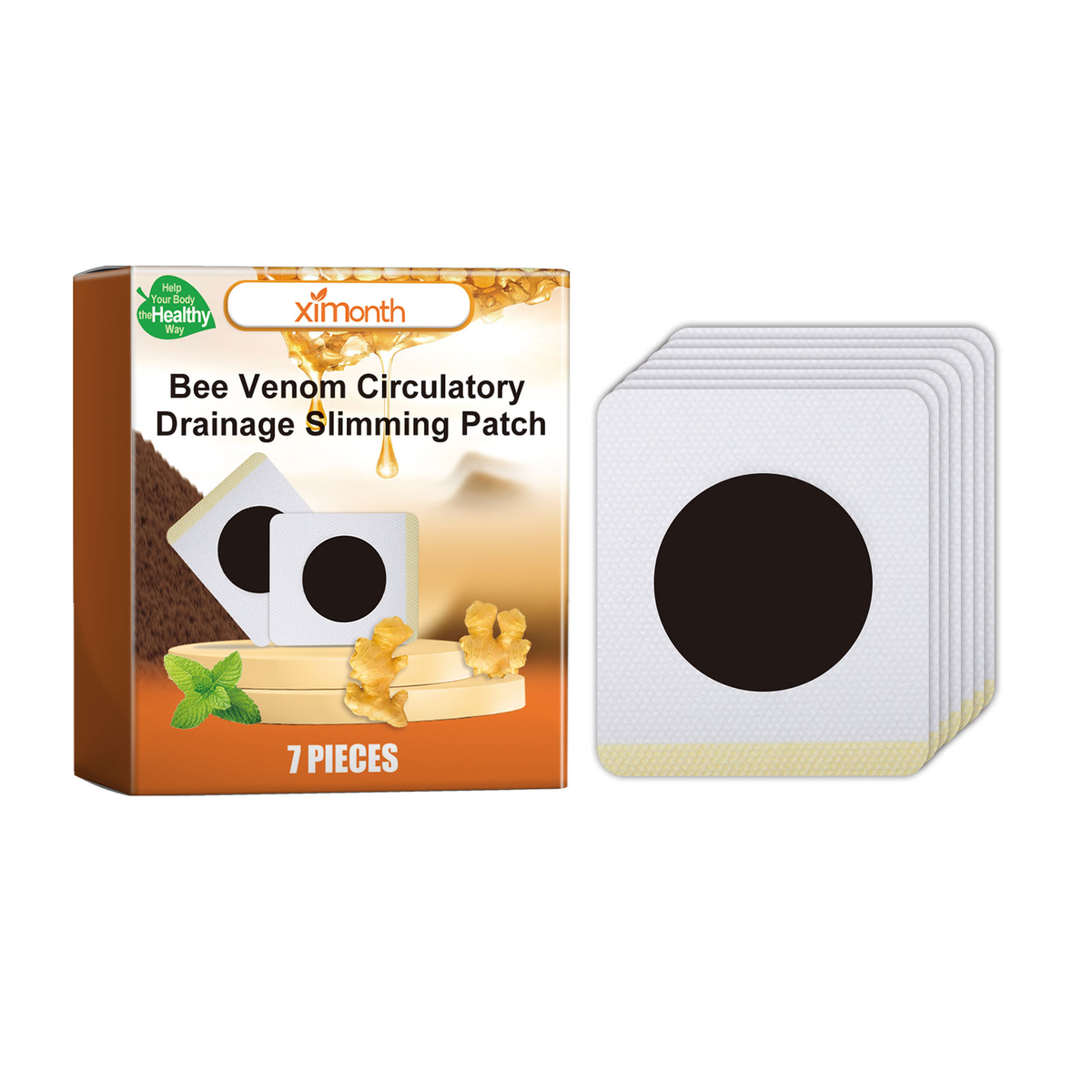 Bee Venom Body Patch for Bloating & Tummy Comfort