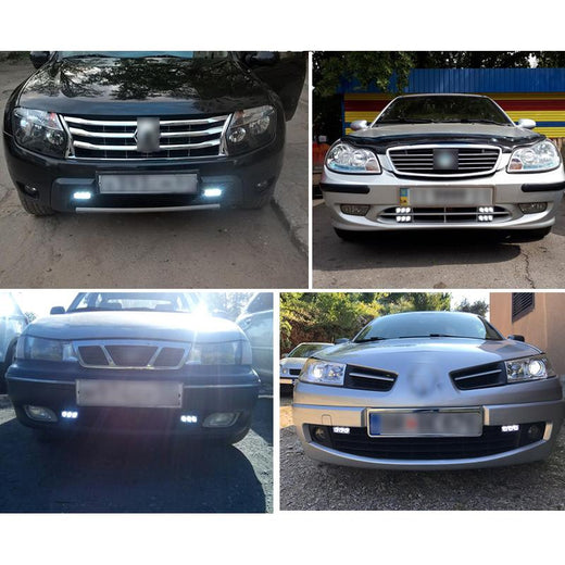 LED Daytime Running Lights — Premium 6000K White DRLs with