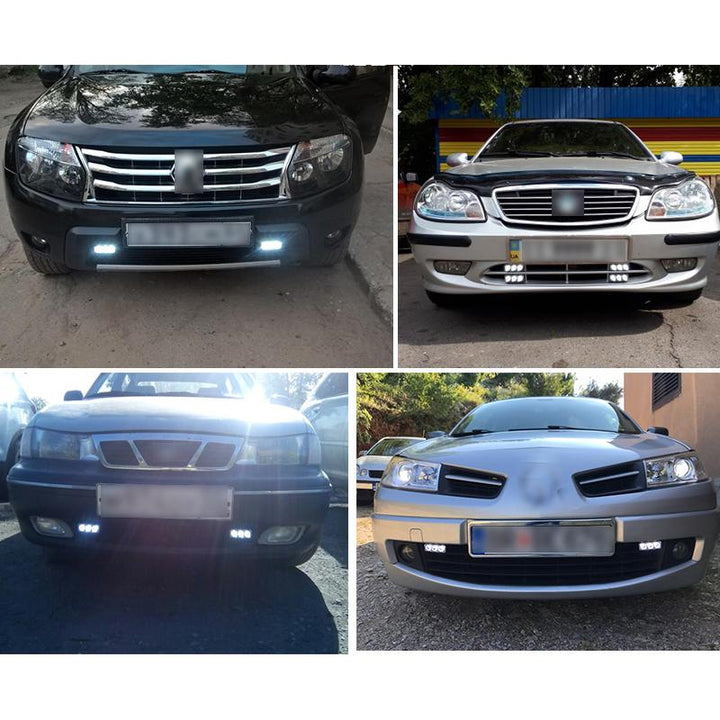 LED Daytime Running Lights — Premium 6000K White DRLs