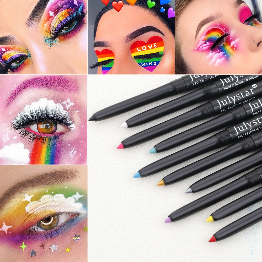 White Eyeliner Pencil for Waterproof Graphic Looks