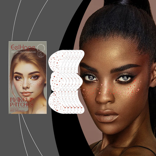 Red Freckle Makeup Stickers for Creative Face Looks