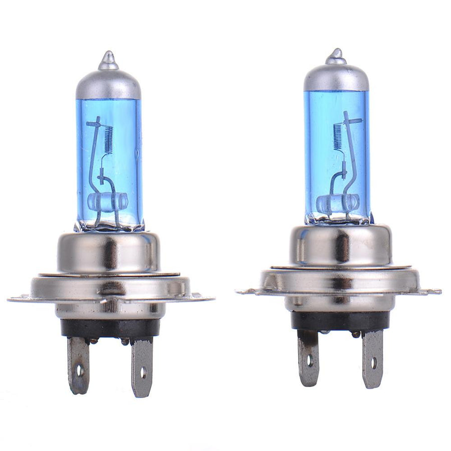 H7 Halogen Bulbs — Bright 5000K White Headlight Upgrade (2