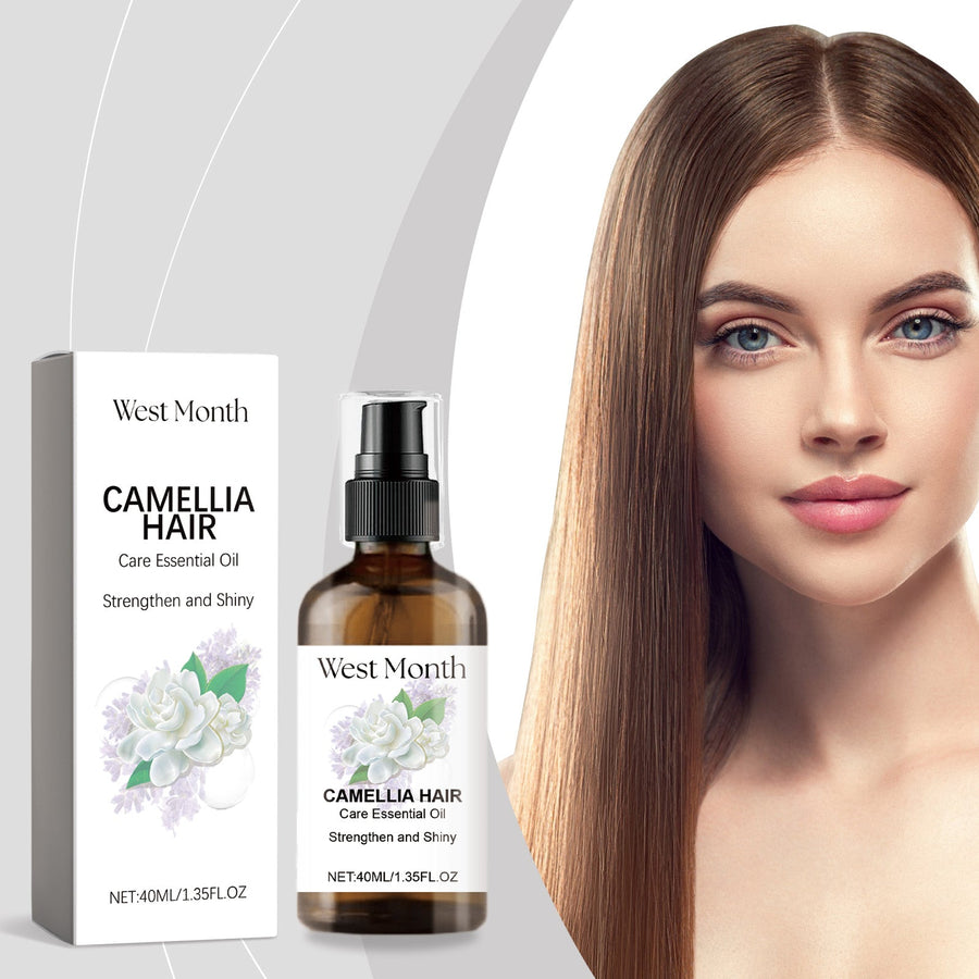 Camellia Hair Oil for Dry Hair Softness and Shine