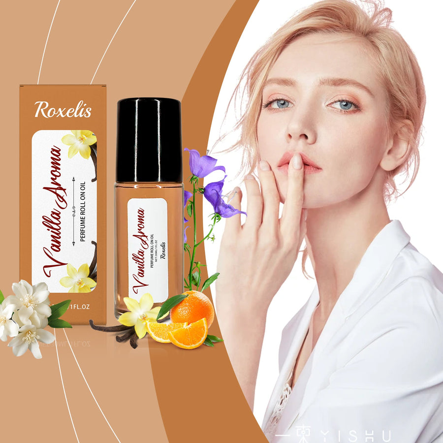 Vanilla Orange Roll-On Perfume for Long-Lasting Charm