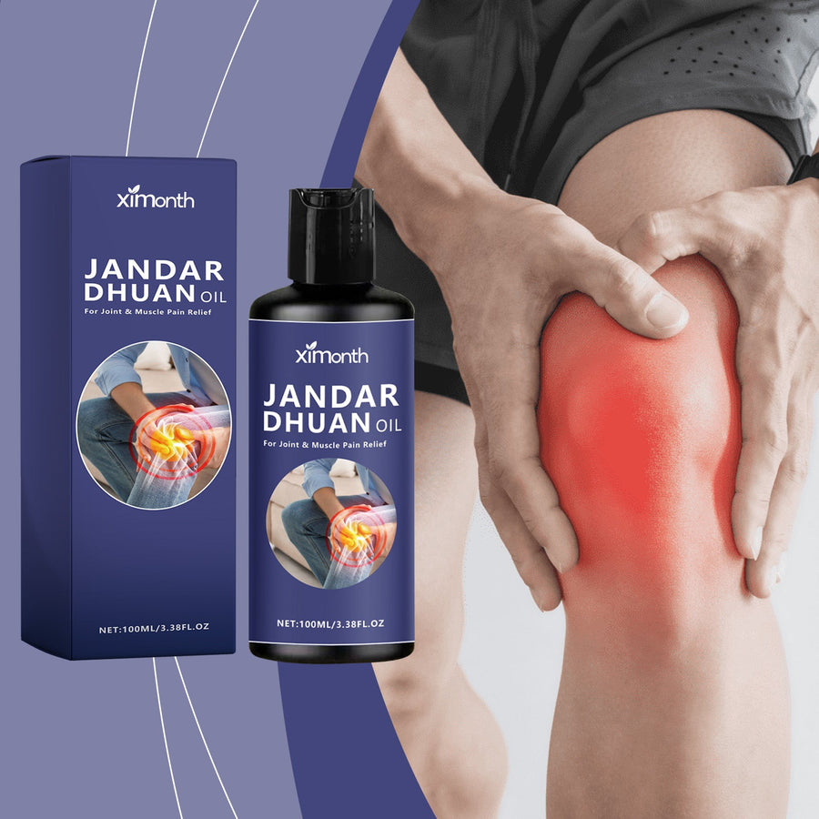 Pain Relief Massage Oil — Joint & Muscle Flexibility