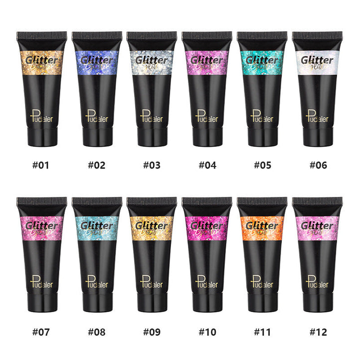 Liquid Glitter Eyeshadow for High-Flash Stage Looks