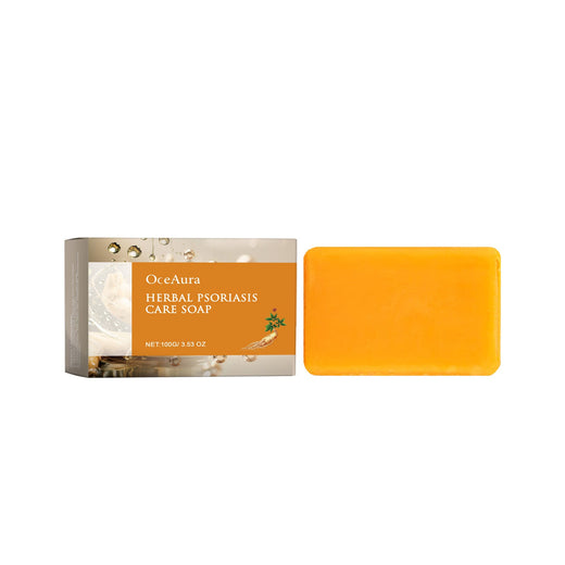 OCEAURA Herbal Psoriasis Care Soap, Soothing And Moisturizin