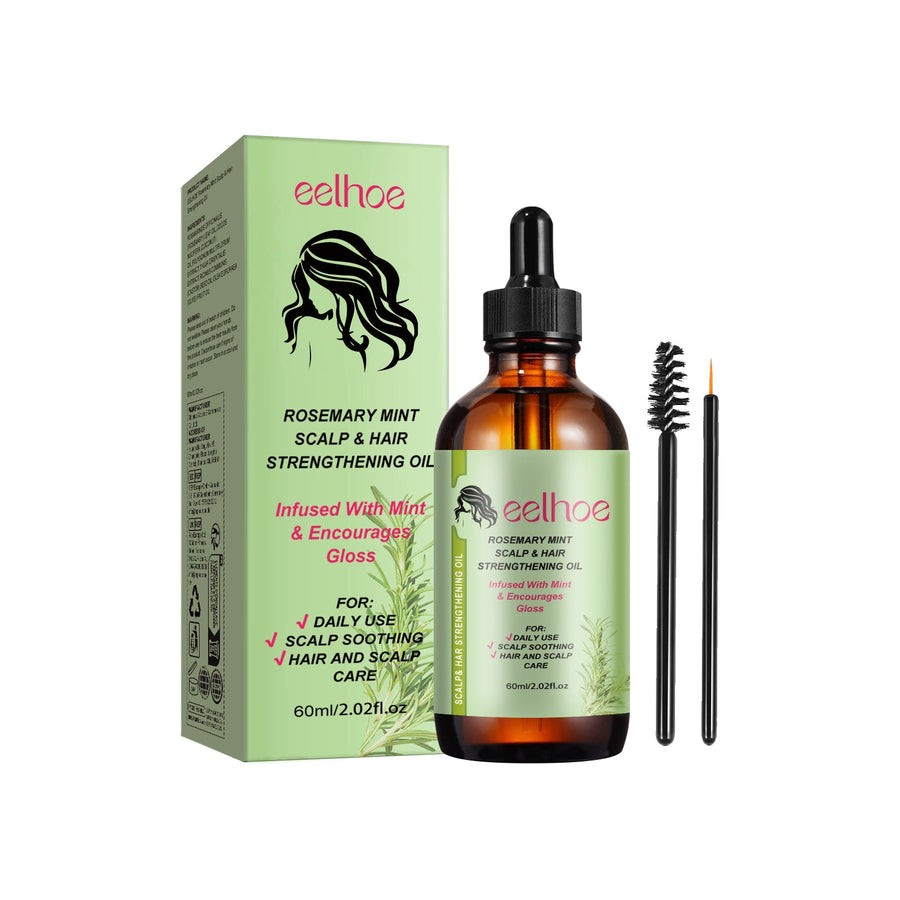 Rosemary Hair Oil for Smoother, Shinier, Stronger Hair