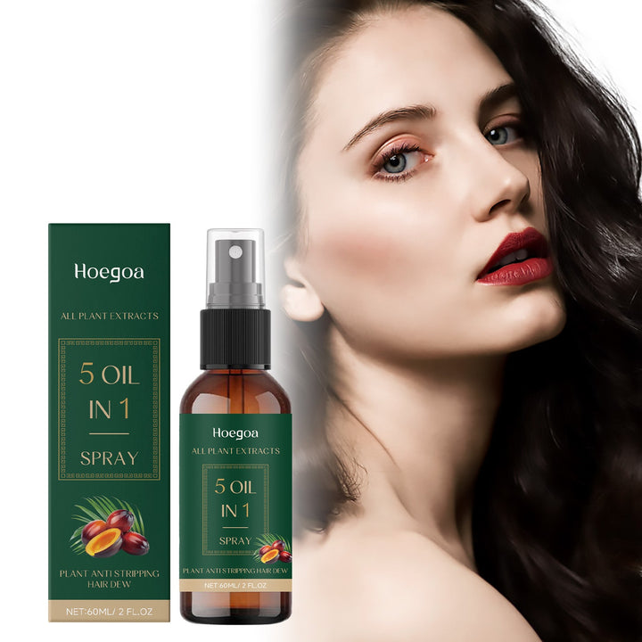 Hair Oil Spray for Nourished Roots and Glossy Hair
