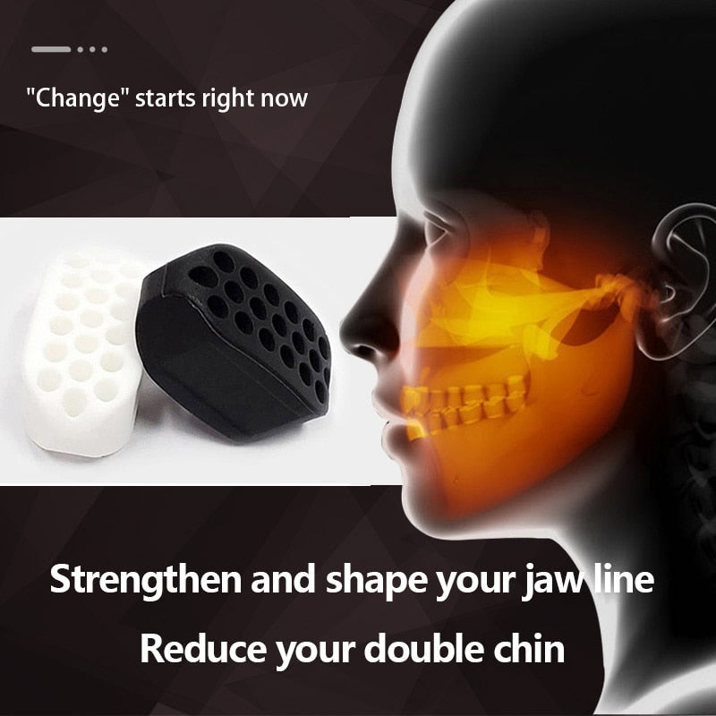 Jaw Exerciser for Men & Women — Sharper Jawline, Less