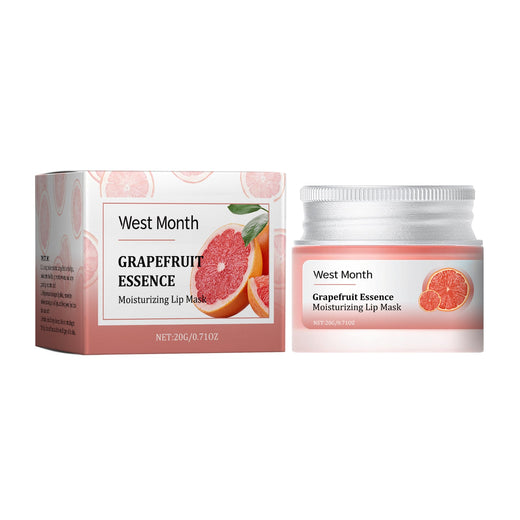 Grapefruit Lip Mask for Dry, Dull Lips Overnight