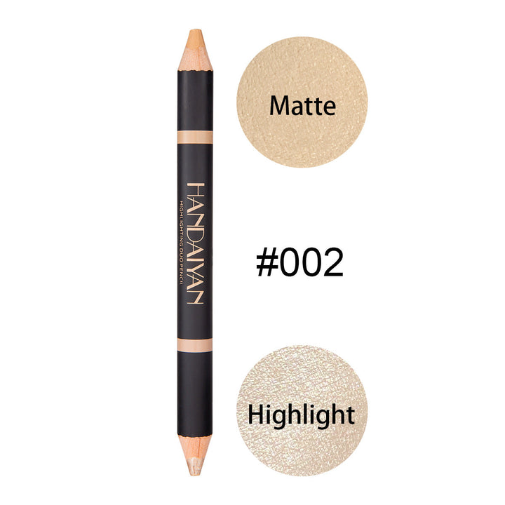 Dual-Ended Eyebrow Pencil & Brow Bone Highlighter
