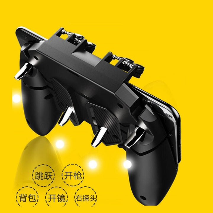 Mobile Gamepad with Metal Triggers — Console Control for PUBG