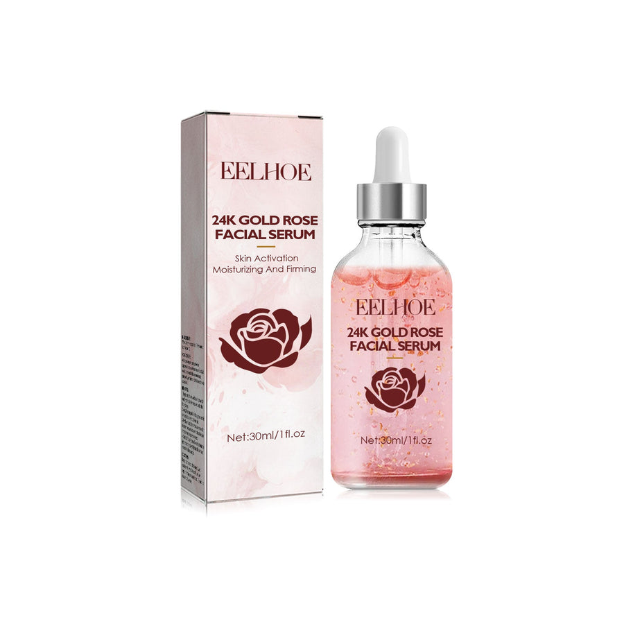 24K Gold Rose Face Serum for Firm, Bright Skin