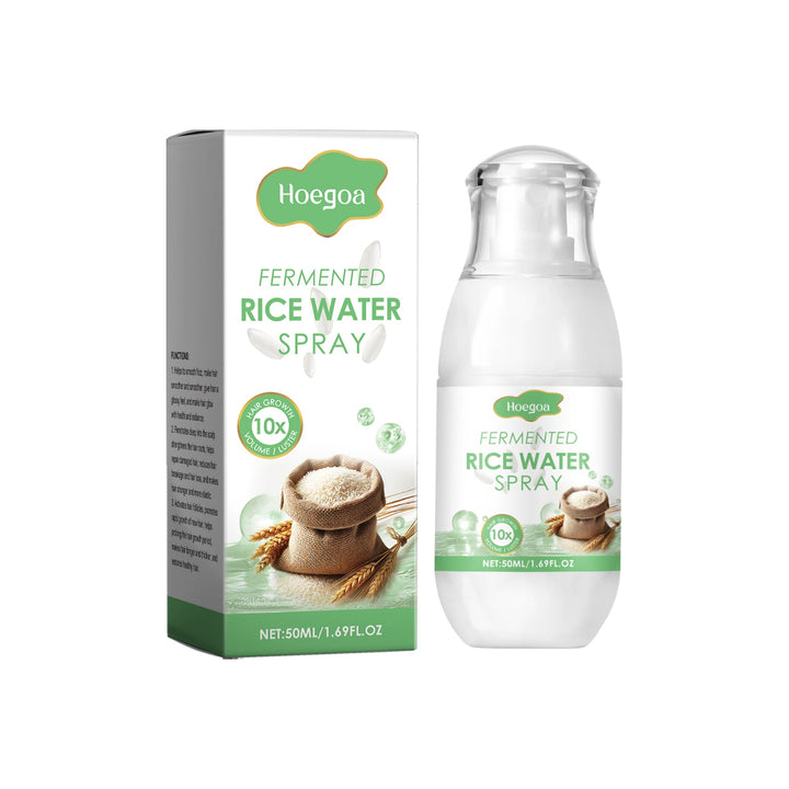 Fermented Rice Water Hair Spray for Fuller-Looking Hair