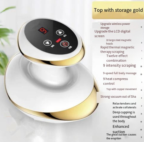 Electric Cupping Massager for Heat, Suction & Relief