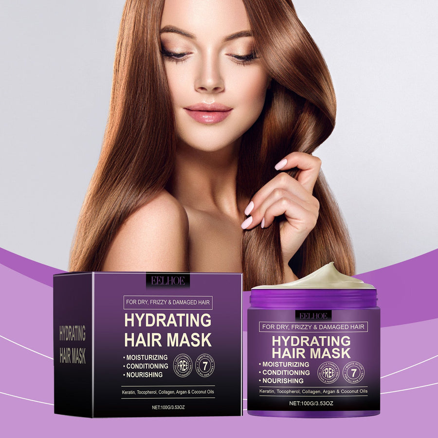 Collagen Hair Mask for Dry, Frizzy Hair and Gloss