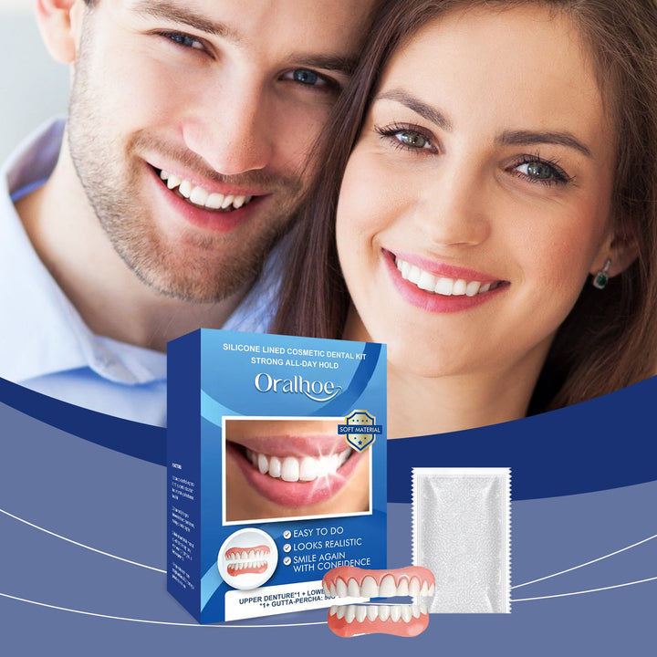 Denture Kit — Instantly Brighten Your Smile, No Dentist Needed