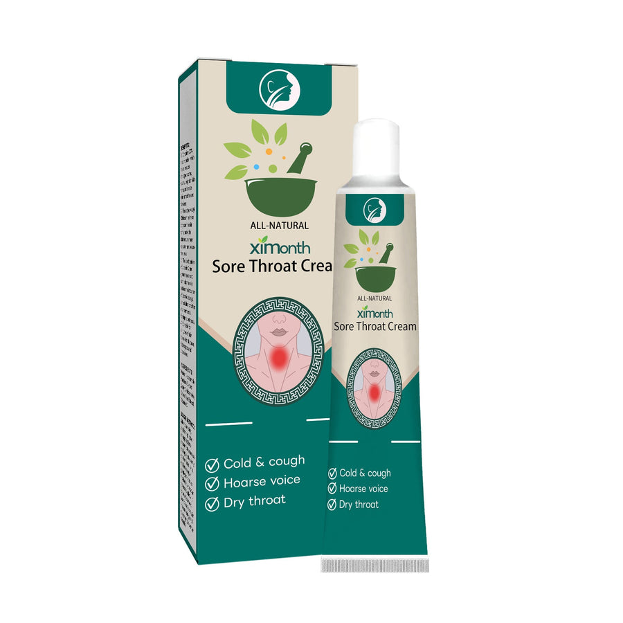 Sore Throat Cream - Natural Relief for Dry, Itchy Throat